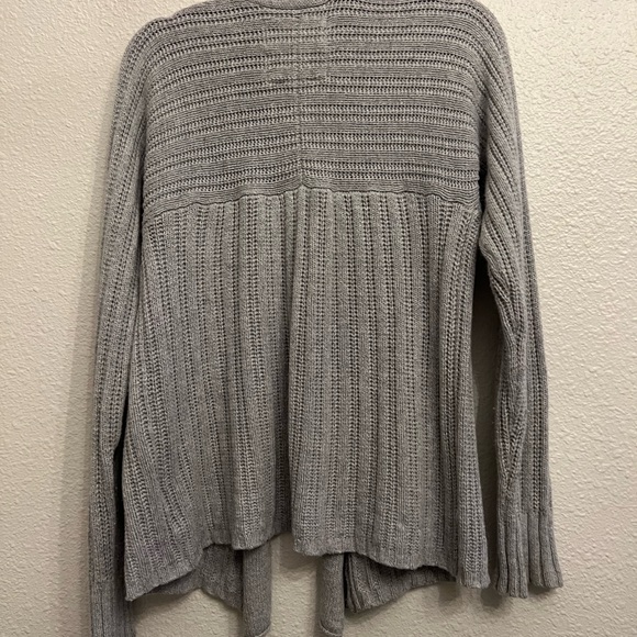 Aerie open front cardigandigan gray size large - Picture 2 of 4